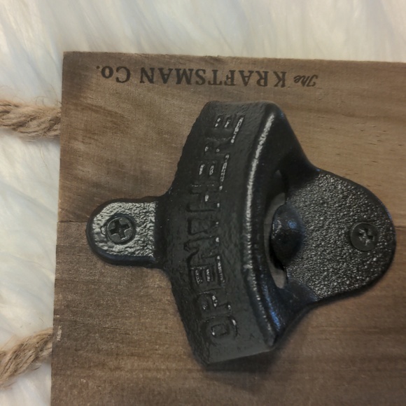 It's always beer time the kraftsman co. Bottle opener cap jar 🫙 - Picture 5 of 8